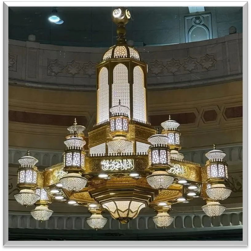 Antique Brass Chandelier — ZLCL-104