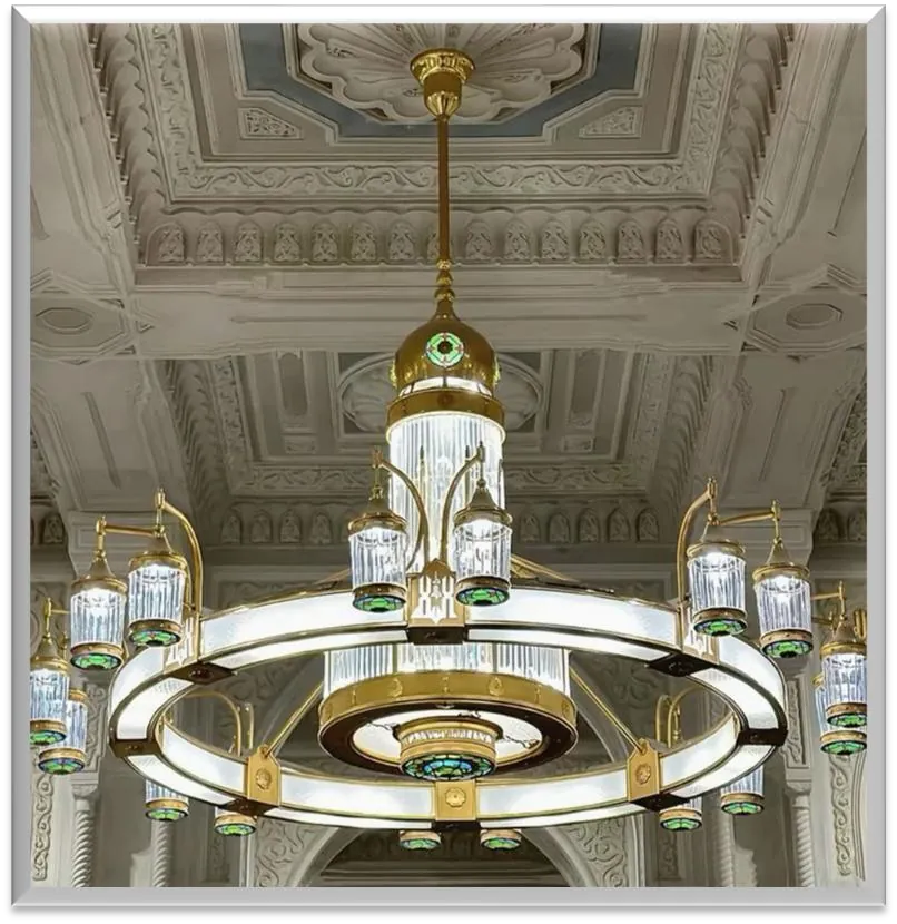 Antique Brass Chandelier — ZLCL-106
