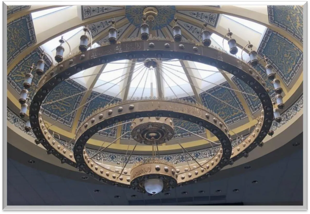 Antique Brass Chandelier — ZLCL-156