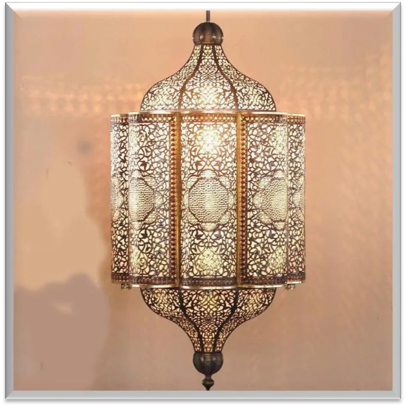 Antique Brass Chandelier — ZLCL-169