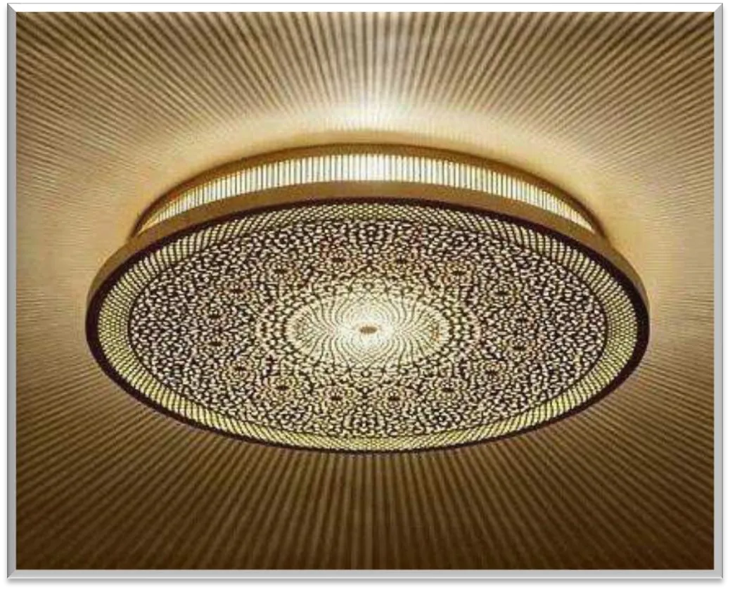 Antique Brass Ceiling Light — ZLCL-801