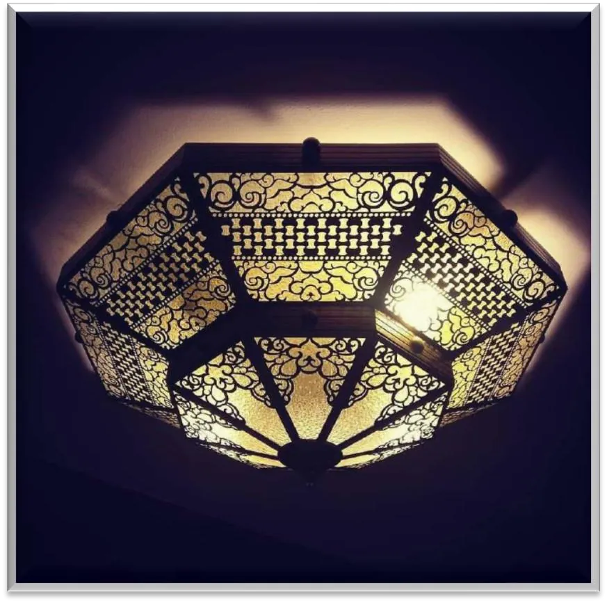 Antique Brass Ceiling Light — ZLCL-804