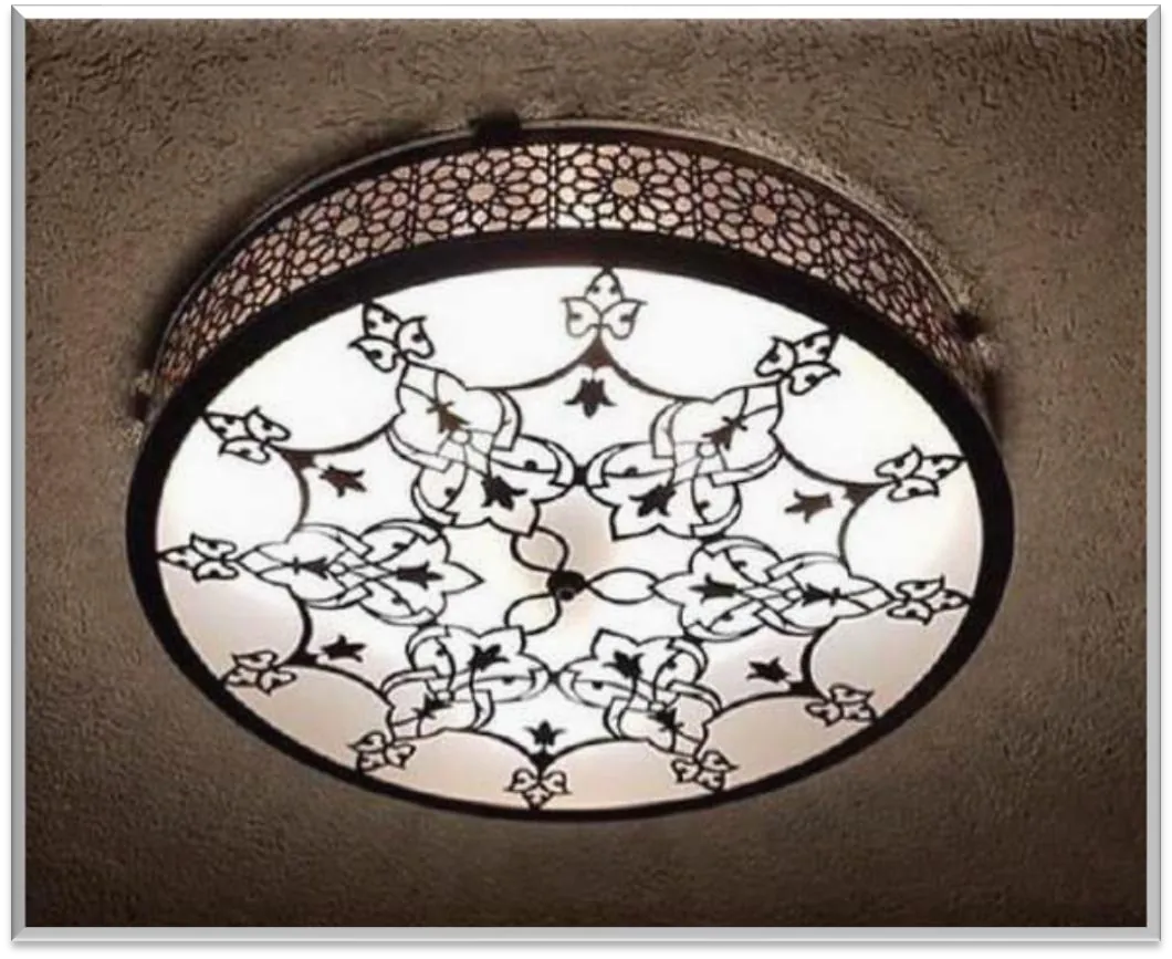 Antique Brass Ceiling Light — ZLCL-806