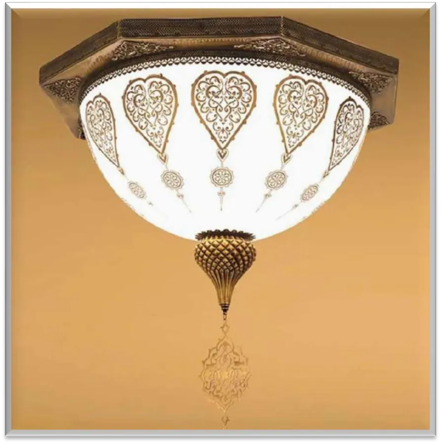 Antique Brass Ceiling Light — ZLCL-807