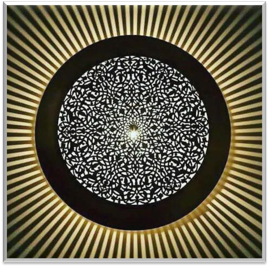 Antique Brass Ceiling Light — ZLCL-808