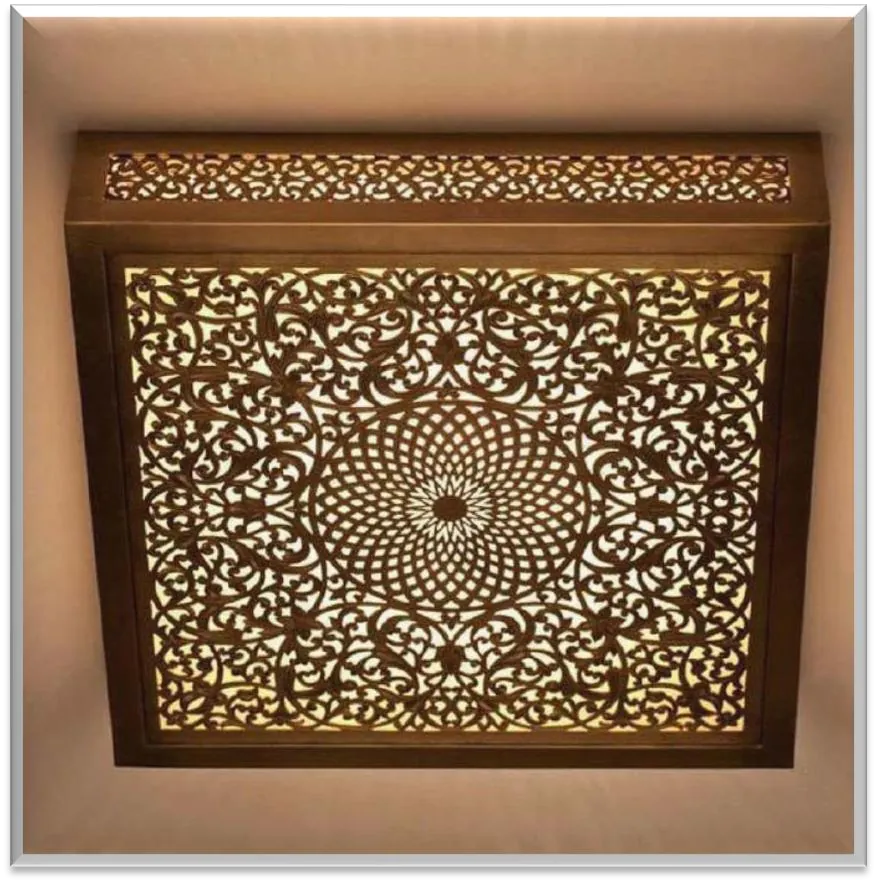 Antique Brass Ceiling Light — ZLCL-811