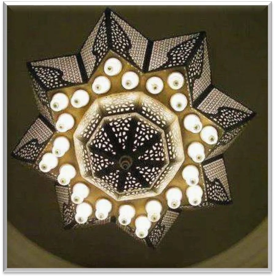 Antique Brass Ceiling Light — ZLCL-814