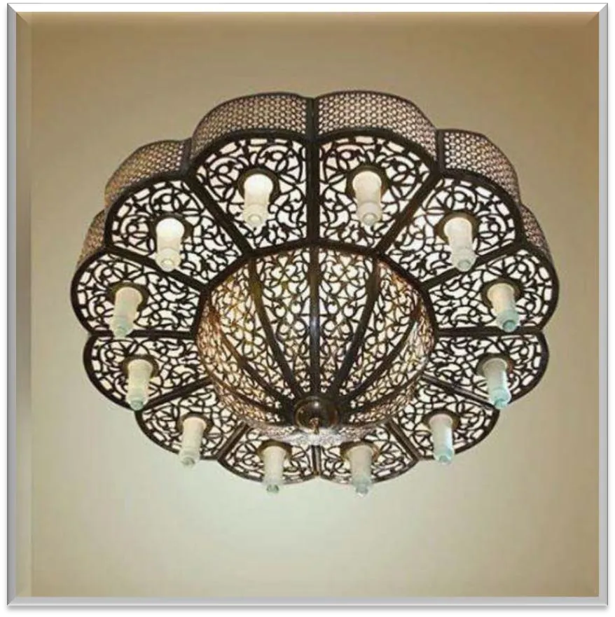 Antique Brass Ceiling Light — ZLCL-815