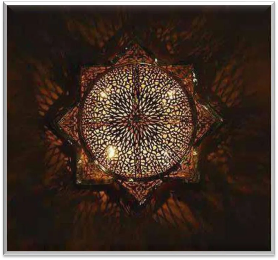 Antique Brass Ceiling Light — ZLCL-817