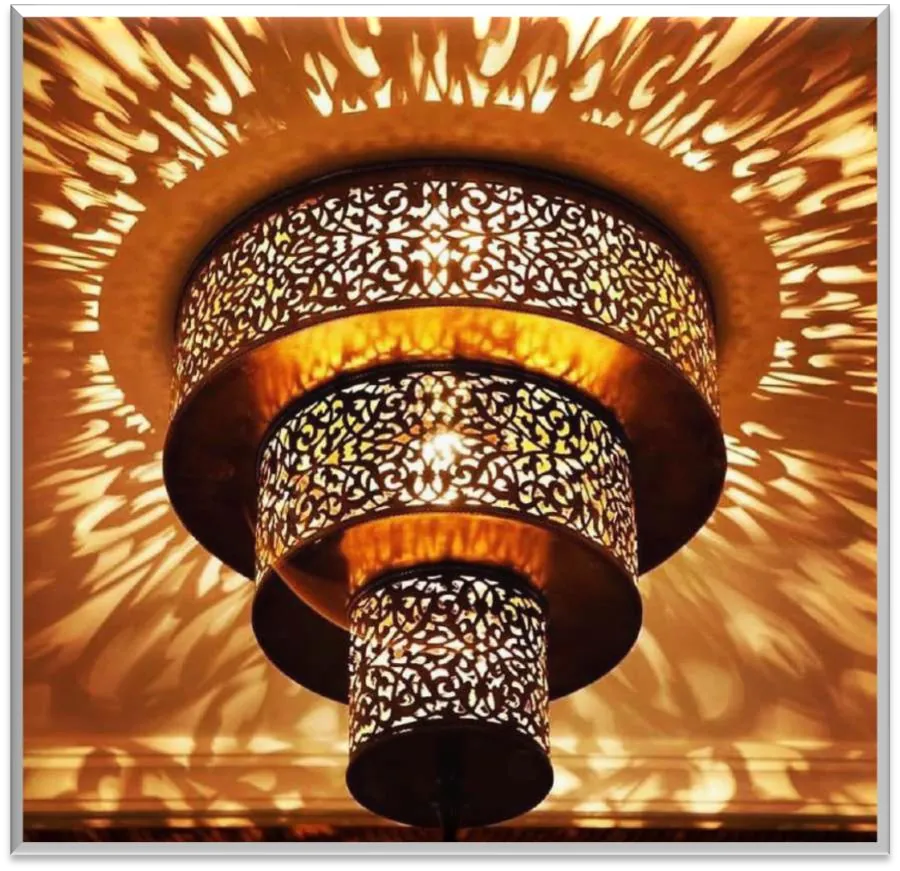 Antique Brass Ceiling Light — ZLCL-819