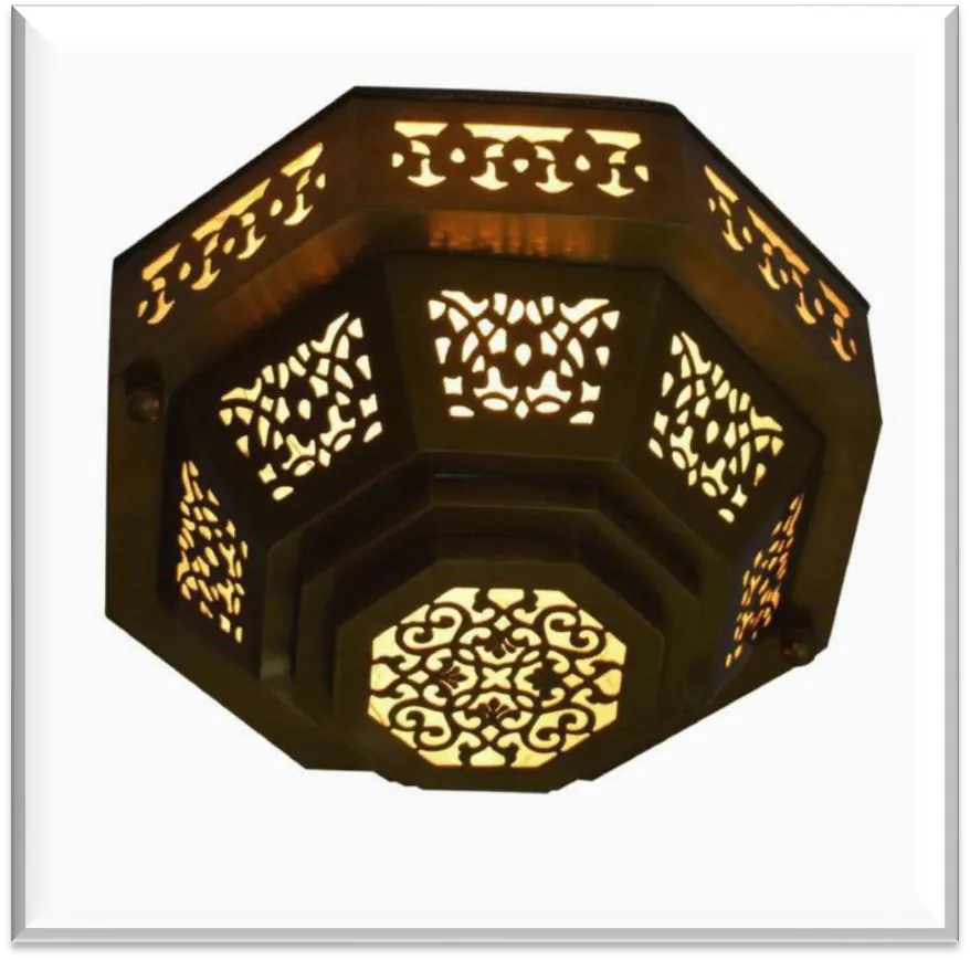 Antique Brass Ceiling Light — ZLCL-821
