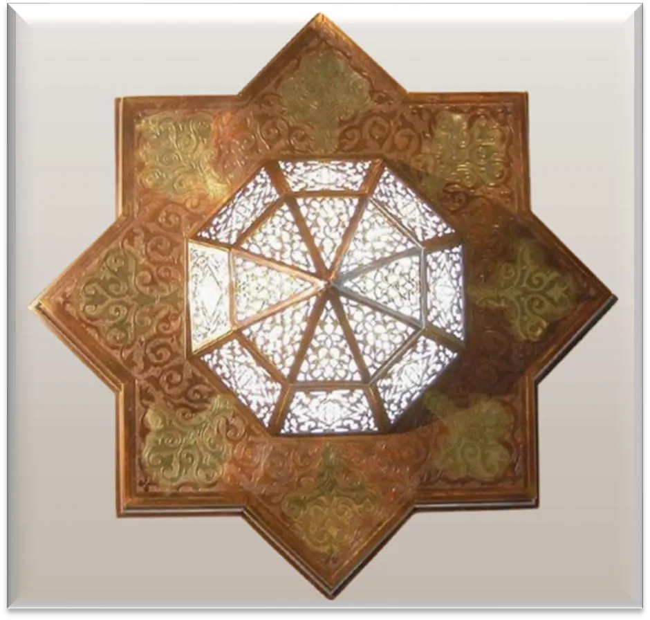 Antique Brass Ceiling Light — ZLCL-826