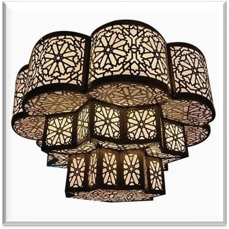 Antique Brass Ceiling Light — ZLCL-837
