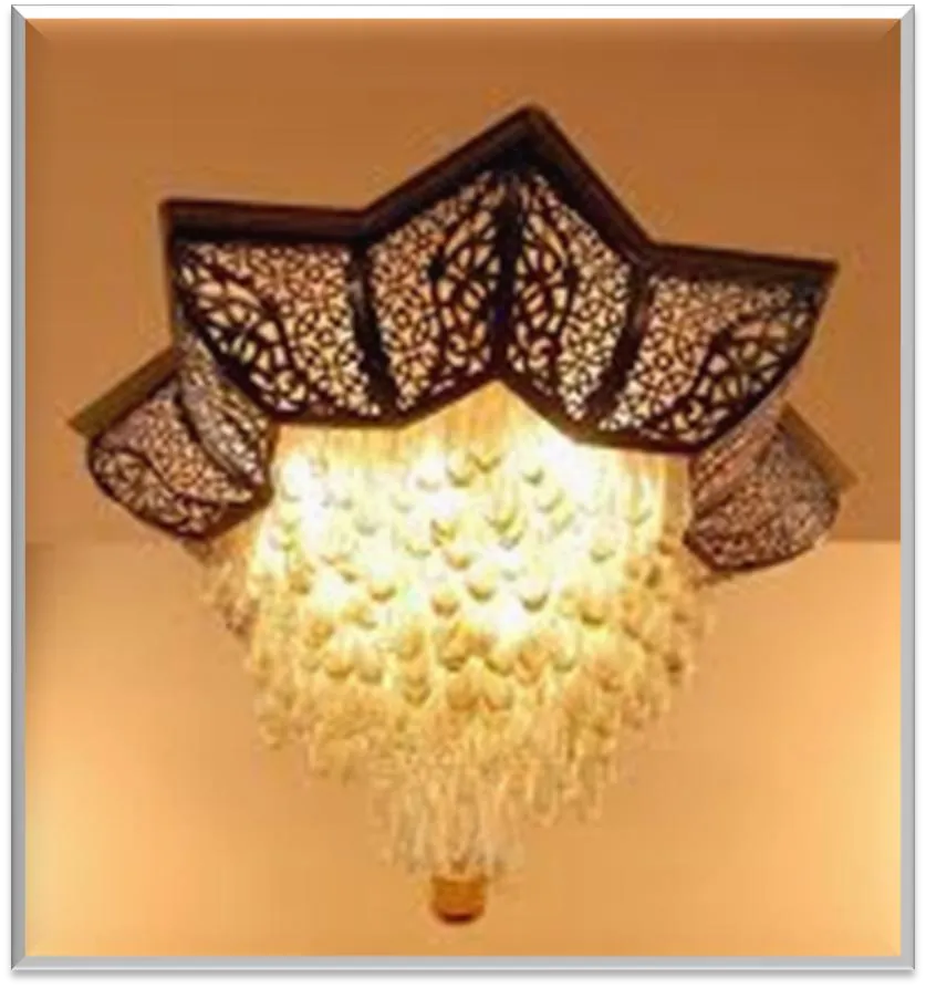 Antique Brass Ceiling Light — ZLCL-840