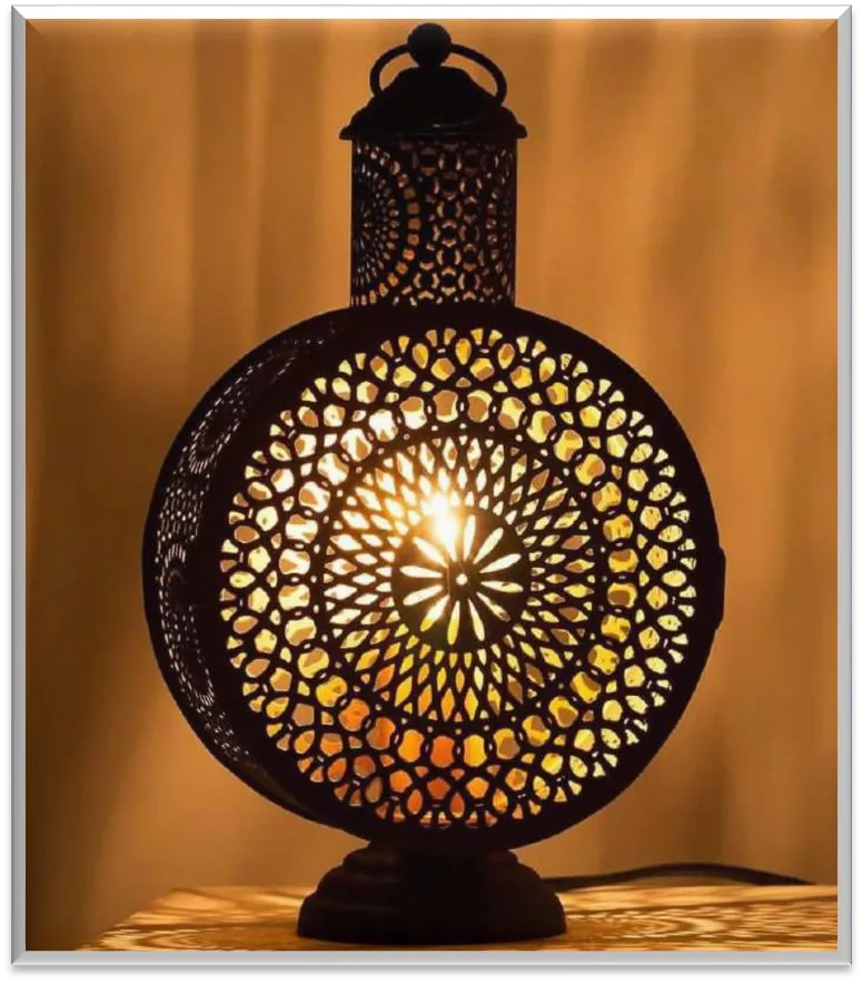 Antique Brass Floor Lamp — ZLFL-211