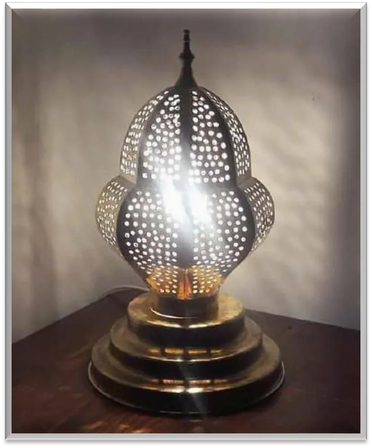 Antique Brass Floor Lamp — ZLFL-215