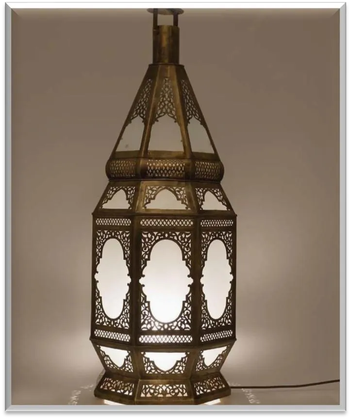Antique Brass Floor Lamp