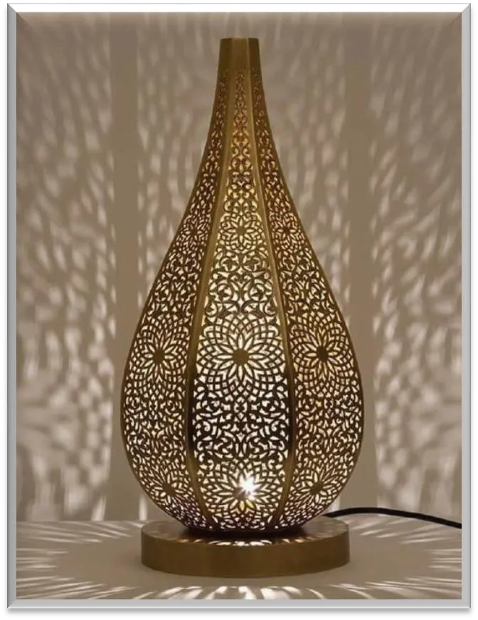 Antique Brass Floor Lamp — ZLFL-223