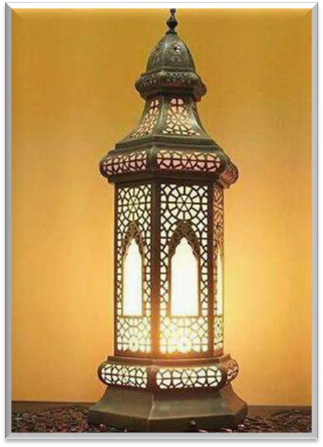 Antique Brass Floor Lamp — ZLFL-234