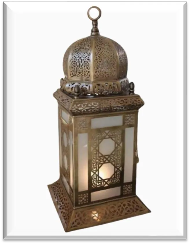 Antique Brass Floor Lamp — ZLFL-243