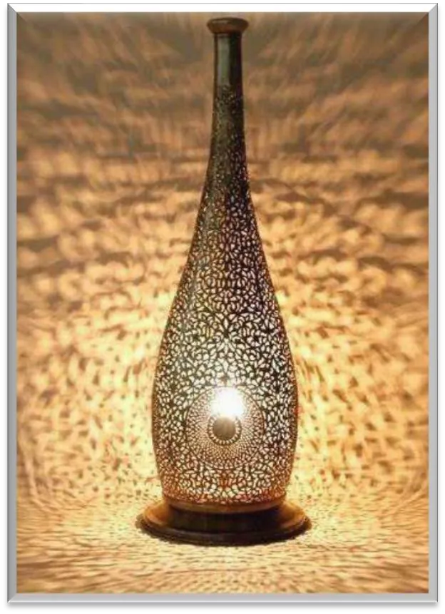 Antique Brass Floor Lamp — ZLFL-250
