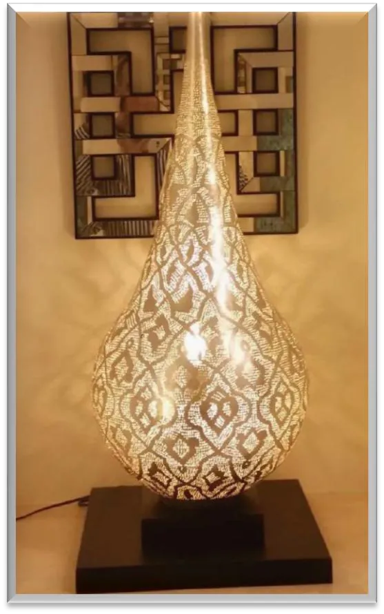 Antique Brass Floor Lamp — ZLFL-251