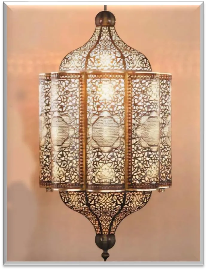 Antique Brass Pendent Light — ZLPL-100