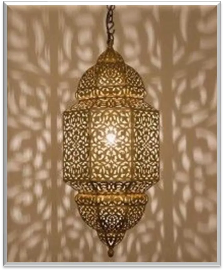 Antique Brass Pendent Light — ZLPL-107