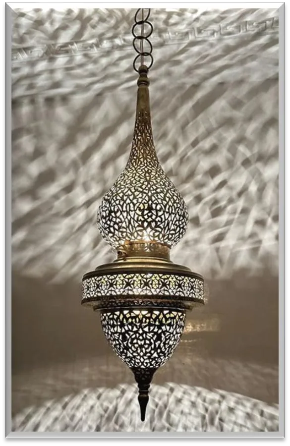 Antique Brass Pendent Light — ZLPL-120