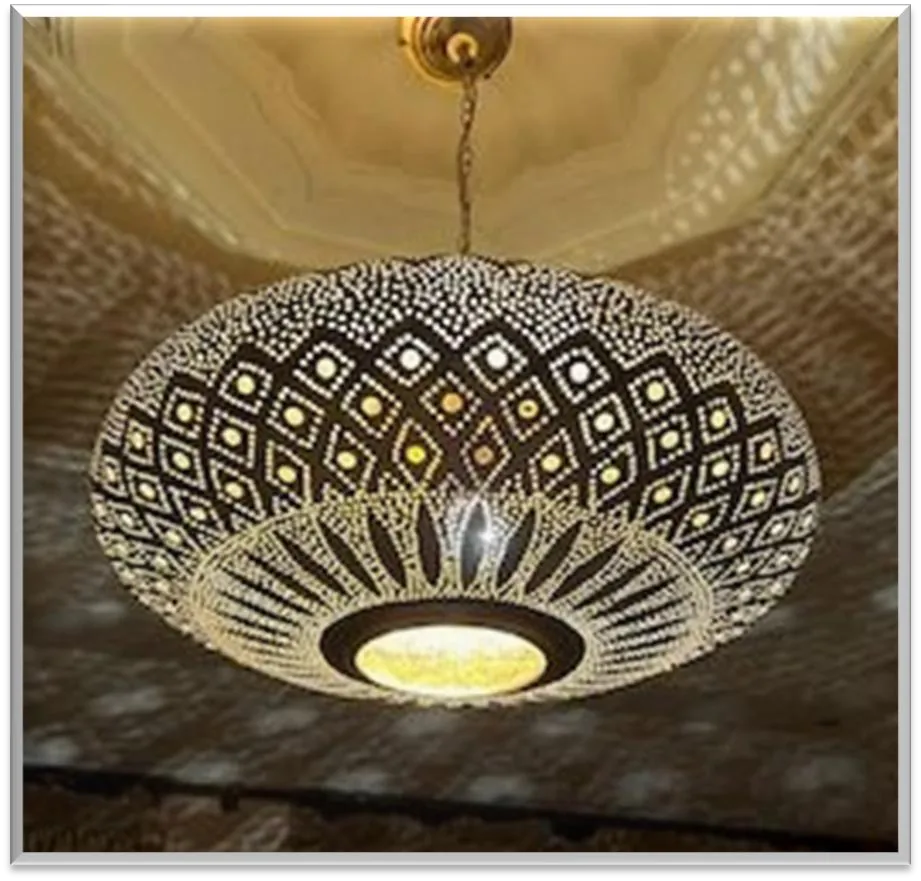 Antique Brass Pendent Light — ZLPL-121