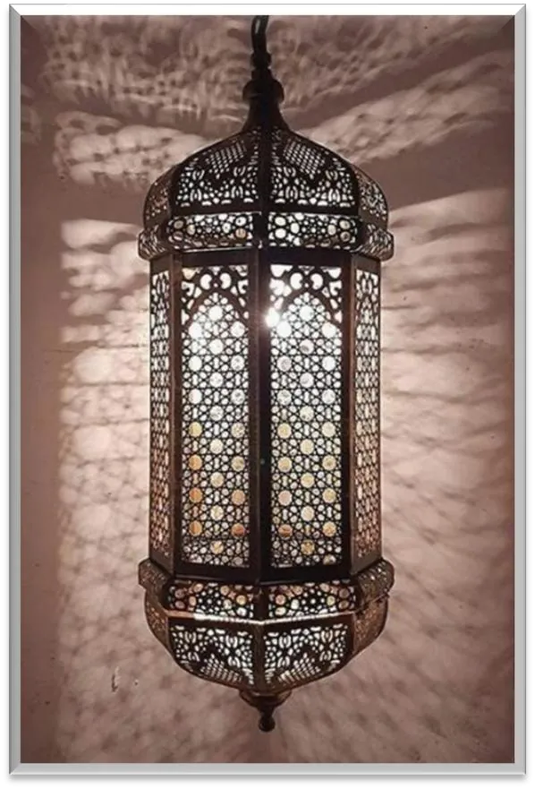 Antique Brass Pendent Light — ZLPL-126
