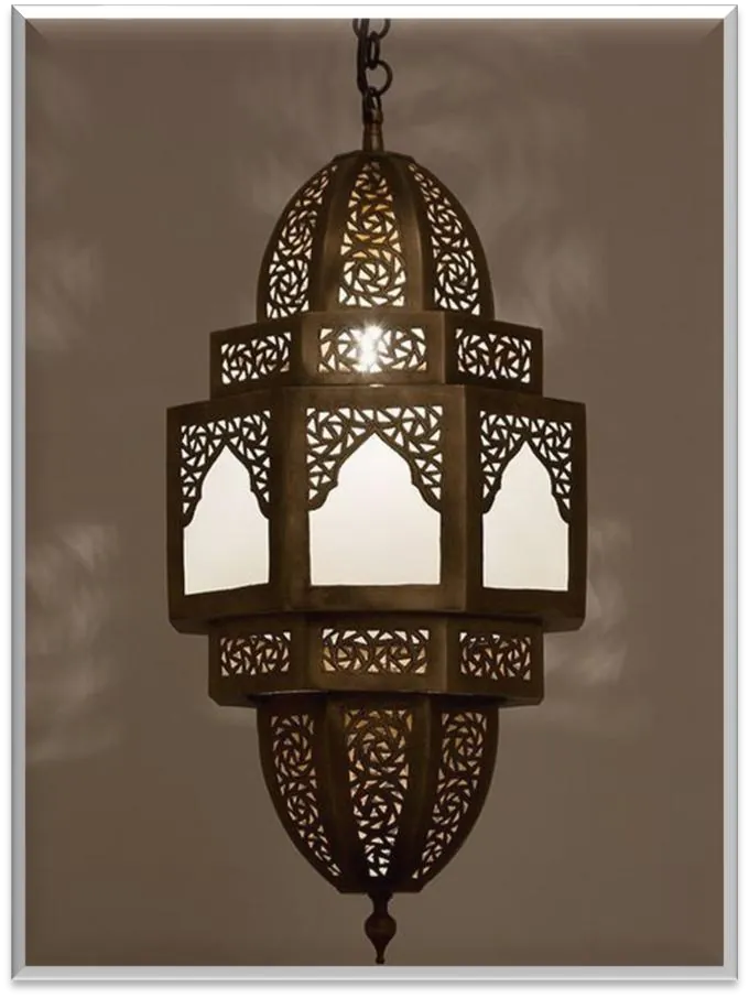 Antique Brass Pendent Light — ZLPL-137
