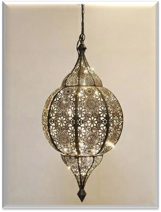 Antique Brass Pendent Light — ZLPL-144