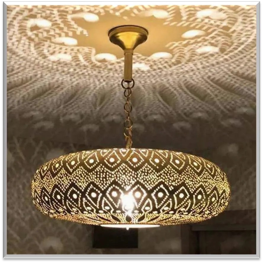 Antique Brass Pendant Light — ZLPL-162