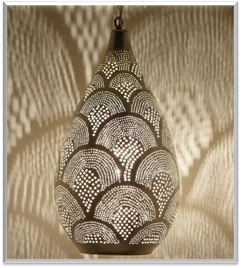 Antique Brass Pendant Light — ZLPL-191