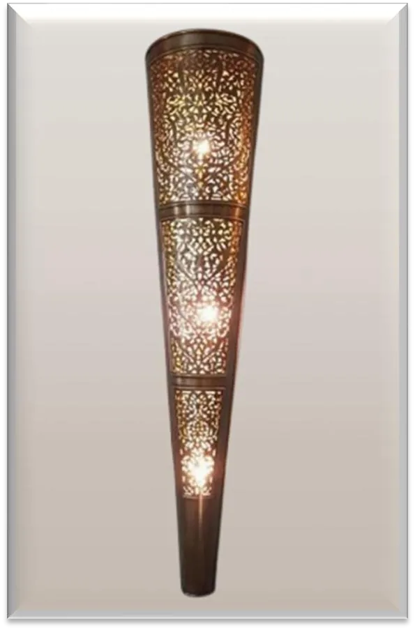 Antique Brass Torch Light — ZLTL-510