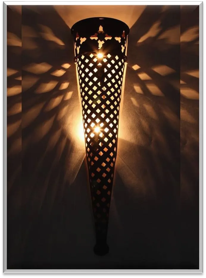 Antique Brass Torch Light — ZLTL-515