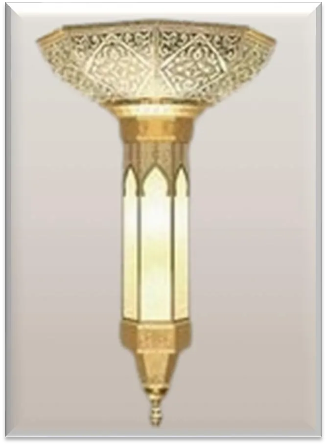 Antique Brass Torch Light — ZLTL-517