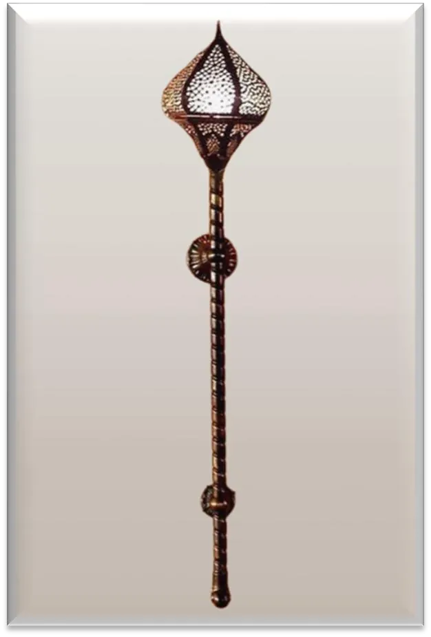 Antique Brass Torch Light — ZLTL-521