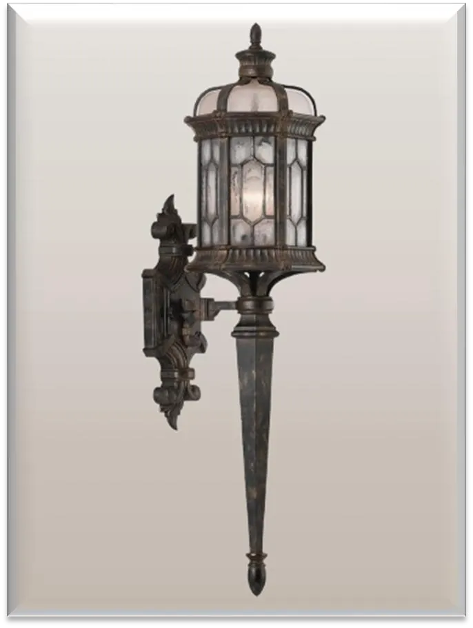Antique Brass Torch Light — ZLTL-529