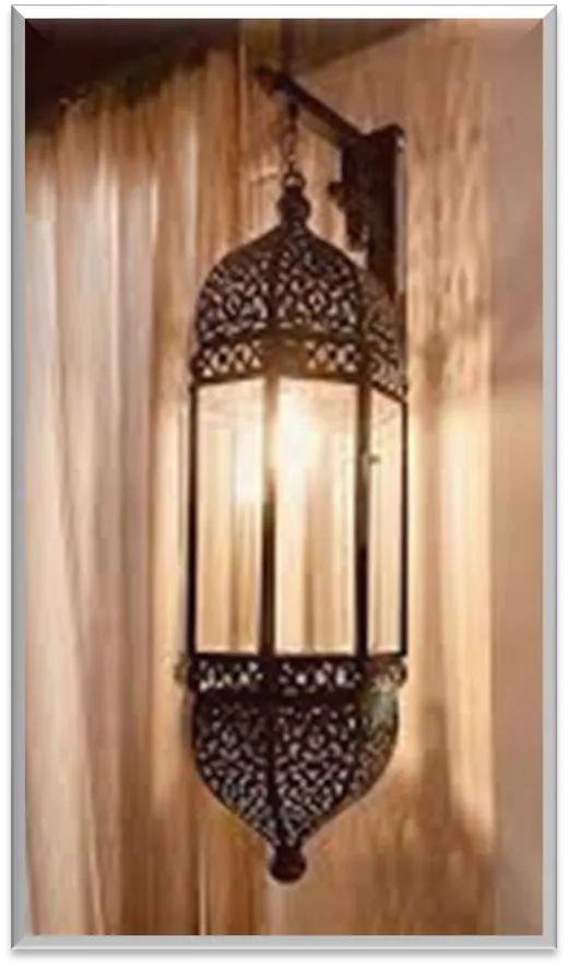 Antique Brass Wall Bracket — ZLWB-713