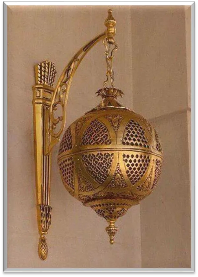 Antique Brass Wall Bracket — ZLWB-727