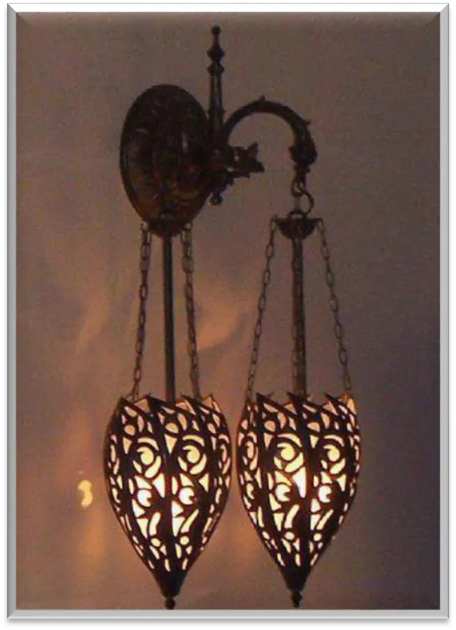 Antique Brass Wall Bracket — ZLWB-728