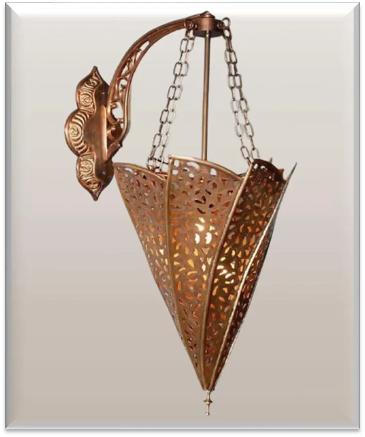 Antique Brass Wall Bracket — ZLWB-735