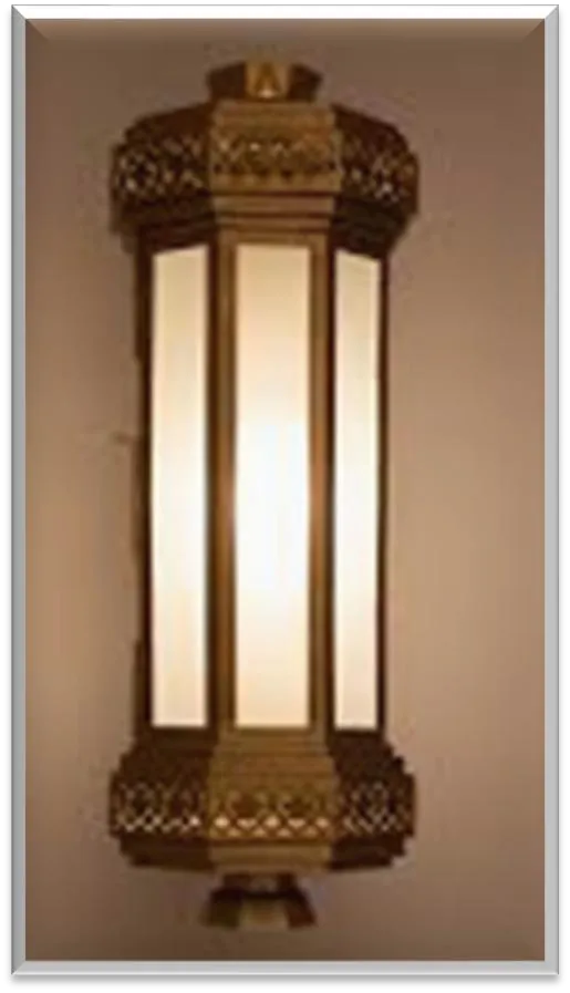 Antique Brass Wall Bracket — ZLWB-744