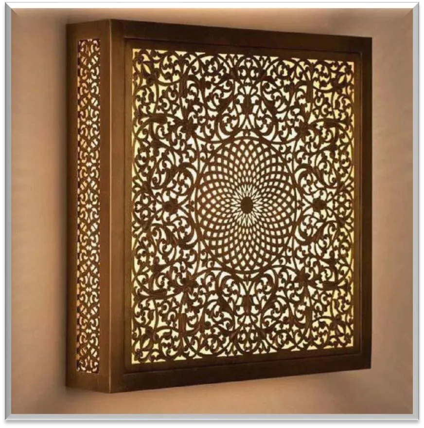 Antique Brass Wall Sconce — ZLWS-629