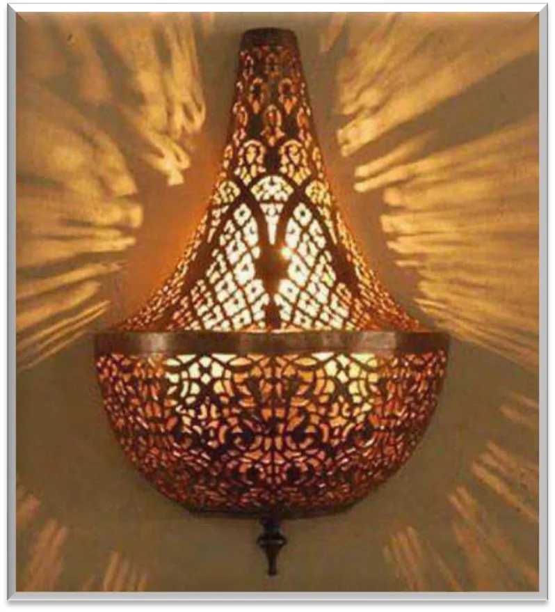 Antique Brass Wall Sconce — ZLWS-637